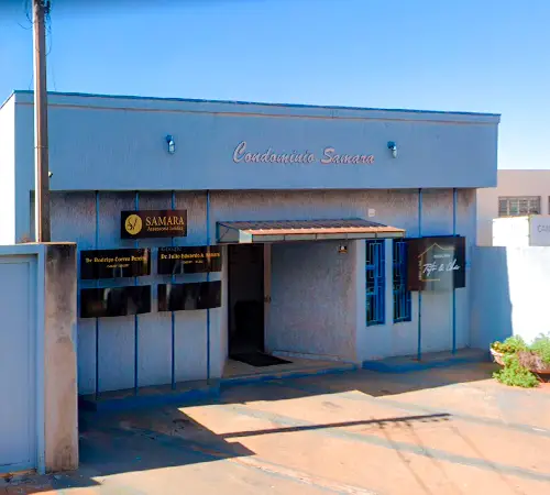 Fachada do escritório Samara Advogados em Barretos, SP – Especializado em advocacia cível e empresarial.